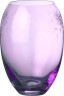 Ваза "флорал" фиолетовая высота= 22,5 см. Bohemia Crystal (674-021)