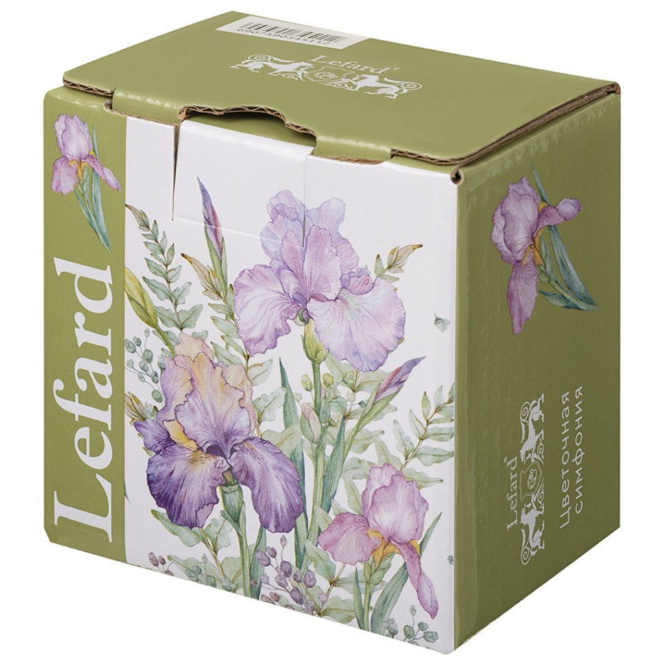 Набор салатников квадратных lefard "irises" 2 шт. 8*4 см 100 мл, разноцветный (590-345-11) 