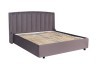 Кровать Odry c подъем.мех. велюр лилово-серый Vel19 206*220*120 (TT-00006002)