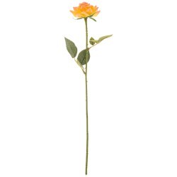 Цветок искусственный "роза" высота=53 см без упаковки Lefard (281-608)