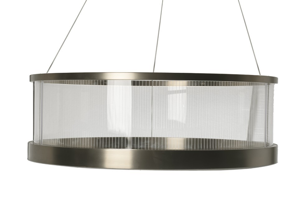 Люстра подвесная шампань/акрил d76*h25см (TT-00013040)