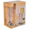 Набор бокалов для шампанского из 6 шт. "elisabeth" 200 мл. высота=25 см. (кор=8набор.) Bohemia Crystal (674-588)