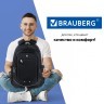 Рюкзак Brauberg 3 отделения черный 46х31х18 см 270758 (1) (88843)