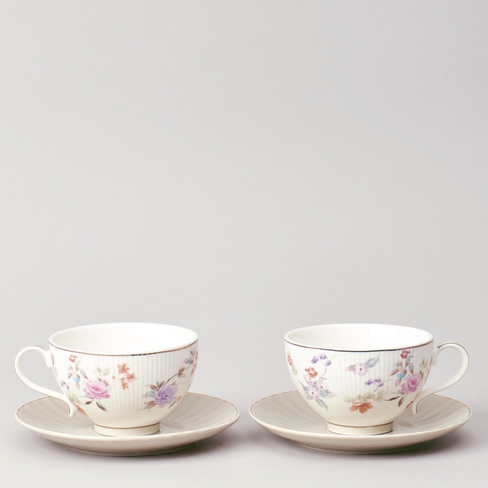 Чайный набор lefard "времена года" на 2 пер. 4 пр. 250 мл серый Lefard (42-574)