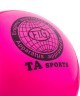 Мяч для художественной гимнастики RGB-101, 15 см, розовый (271206)