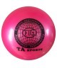 Мяч для художественной гимнастики RGB-101, 15 см, розовый (271206)