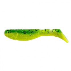 Виброхвост Helios Chubby 3,55"/9 см, цвет Green Lime 5 шт HS-4-010 (77591)