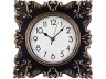 Часы настенные кварцевые "royal house" цвет:антик коричневый 30*30 см диаметр циферблата=18 см Lefard (220-331)