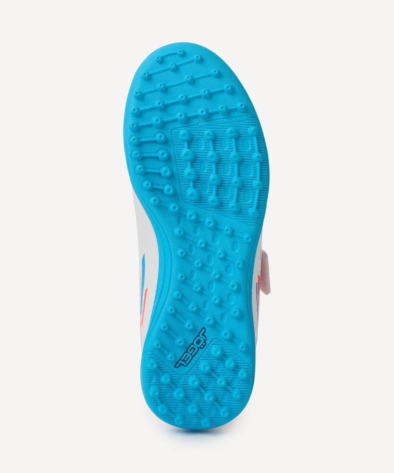 Бутсы многошиповые JOGEL Evofly TF Talant White/blue, детский (2118211)