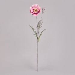 Цветок искусственный "мак" высота=72см. Lefard (287-571)