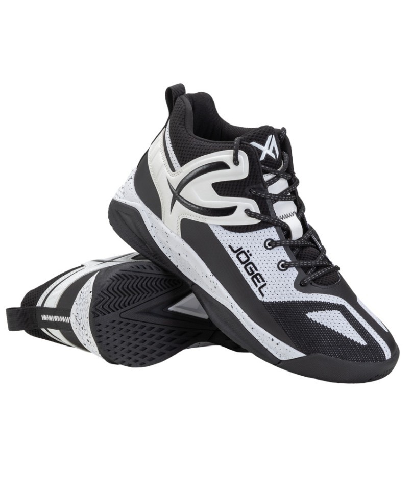 Кроссовки баскетбольные JÖGEL X1, White/black (2113107)