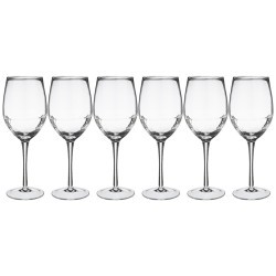 Набор бокалов для белого вина из 6-ти шт. "айсберг" объем 400мл. высота 22см. Lefard (693-009)