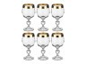 Набор бокалов для вина из 6 шт. "claudie / sterna" 190 мл.высота=15 см. CRYSTALITE (669-160)
