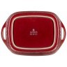 Форма для запекания с крышкой reactive red 33*23*9,5/13 см 2000 мл Agness (780-135)