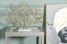 Декор настольный "Дерево" зол.мет./мрам.бел 60*13*46см (TT-00005367)