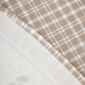 Скатерть  круглая "family farm" 150 см ,100% хлопок, клетка,твил, пропитка SANTALINO (850-748-23)