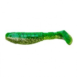 Виброхвост Helios Chubby 3,55"/9 см, цвет Green Peas 5 шт HS-4-051 (77592)