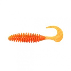 Твистер Yaman PRO Battery Tail, р.5 inch, цвет #03 - Carrot gold flake(уп. 3 шт.) YP-BT5-03-3 (87917)