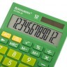 Калькулятор настольный Brauberg Ultra-12-GN (192x143 мм) 12 раз. двойн. пит. зеленый 250493 (1) (89751)