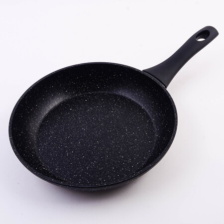 Сковорода 24 см с мраморным покрытием с крышкой (7861-1)