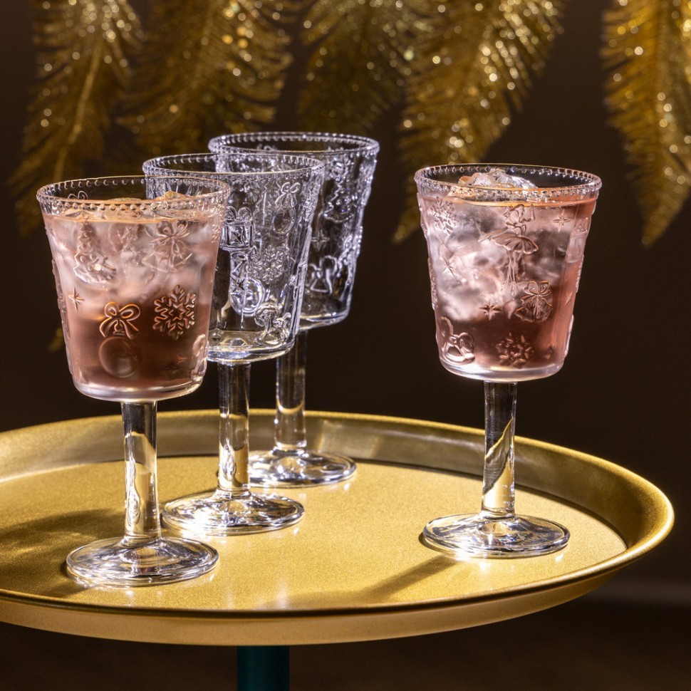 Набор бокалов "щелкунчик", 4 шт/280 мл Lefard (355-405)