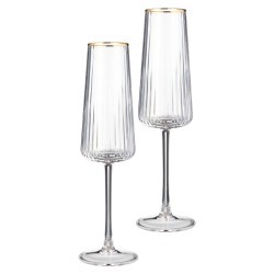 Набор бокалов для шампанского "perfo" из 2 шт. 250 мл Lefard (685-116)