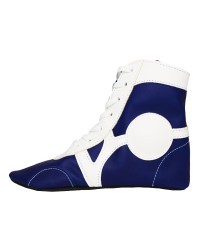 Обувь для самбо SM-0102, кожа, синий (271194)
