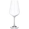 Набор бокалов для вина из 6 шт. "sandra" 550 мл. высота=26 см. (кор=8набор.) Bohemia Crystal (674-617)