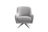 Кресло вращающееся велюр серый 75*83*92см - TT-00001760