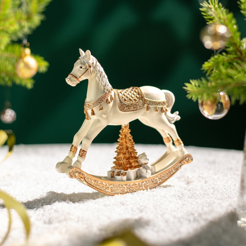 Статуэтка "конь-качалка" 14х3,5х14 см Lefard (146-2221)