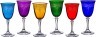Набор бокалов для вина из 6 шт. "kleopatra / branta" 250 мл. высота=18 см. CRYSTALITE (669-189)