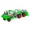 "Фермер-техник", трактор-погрузчик с полуприцепом №2 (в коробке) (46505_PLS)