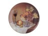 Тарелка настенная декоративная "виноград и персик" диаметр=20 см. Hangzhou Jinding (84-131) 