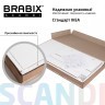 Стол письменный/компьютерный BRABIX Scandi CD-016 1100х500х750 мм 4 ящ белый 641891 (1) (95402)