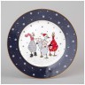 Тарелка закусочная lefard "family christmas" 20 см Lefard (425-122)