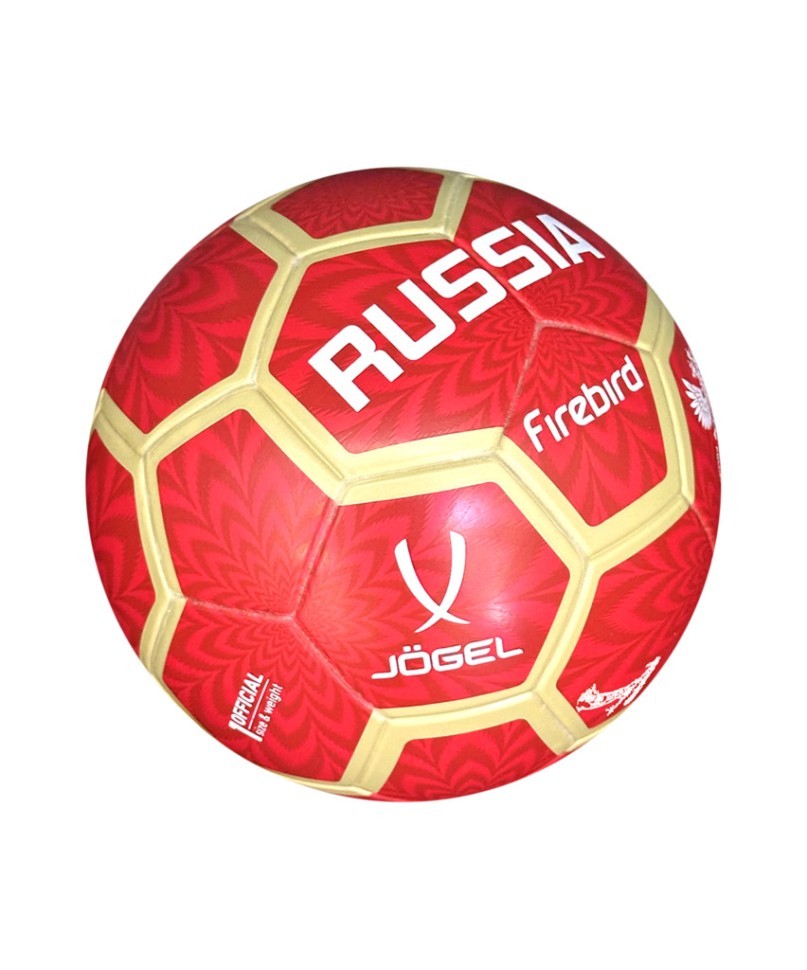 Мяч футбольный JÖGEL Russia Firebird №1 (2115756)