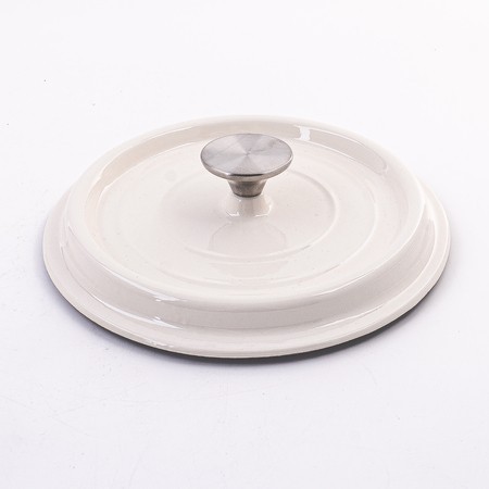 Кастрюля чугун 2,3 л эмаль/покрытие белая Mayer&Boch (40626)