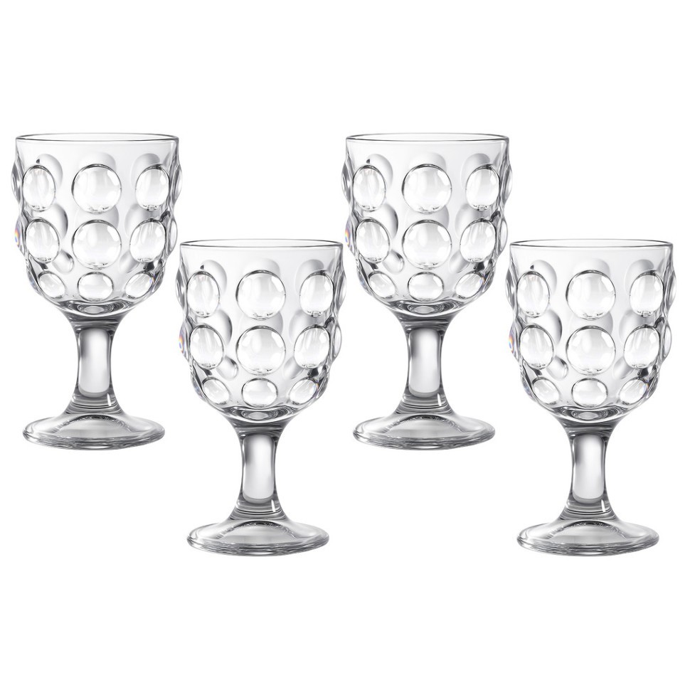 Набор бокалов "bubbles" 4 шт./280 мл Lefard (355-425)