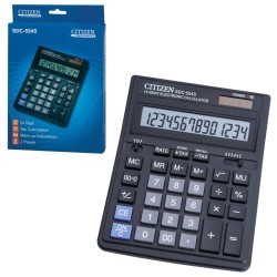 Калькулятор настольный Citizen SDC-554 14 разрядов 250222 (64900)
