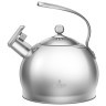 Чайник agness со свистком 3,2л, термоаккумулирующее дно, 304 сталь, индукция Agness (948-1001)
