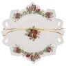 Блюдо lefard "celebration" с металл.ручкой 26см (760-745-11) 