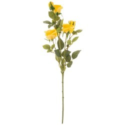 Цветок искусственный "роза" высота=70 см без упаковки Lefard (281-606)