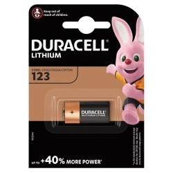 Батарейка литиевая Duracell Ultra CR123 1 шт 75058646 (66439)