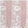 Подушка декоративная "кружево",45х45см,пепельно розовый,100%пэ кружево SANTALINO (850-827-65)
