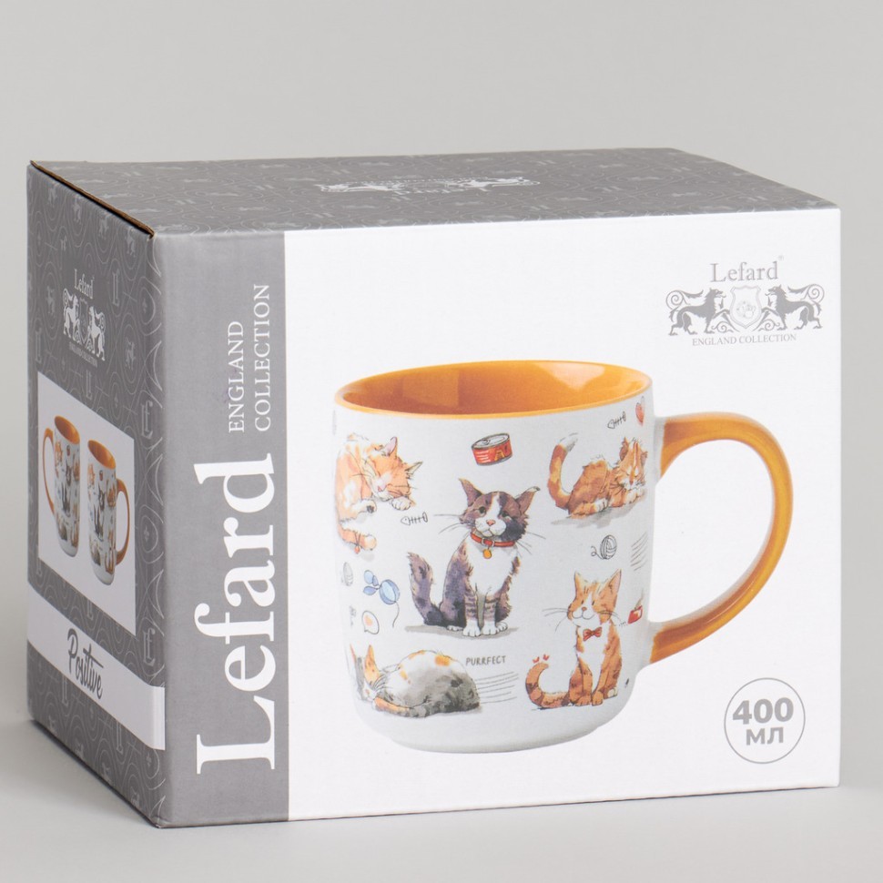 Кружка lefard 400мл "cats" 9.0*5.6*9.3cm Lefard (260-1023)