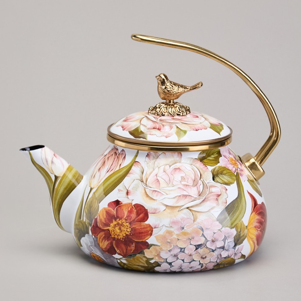 Чайник agness эмалированный серия фландрия, 2,2л Agness (950-597)