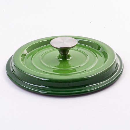 Кастрюля чугун 2,3 л эмаль/покрытие зелёная Mayer&Boch (40625)