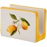 Подставка для салфеток серия "сочные лимоны" 11*7,5 см Lefard (489-141)