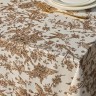 Скатерть "rich garden" 160х220см ,белый, 100% хлопок,твил пропитка Lefard (850-754-21)