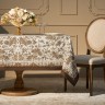 Скатерть "rich garden" 160х220см ,белый, 100% хлопок,твил пропитка Lefard (850-754-21)